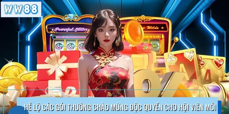 Hé lộ các gói thưởng chào mừng độc quyền cho hội viên mới 