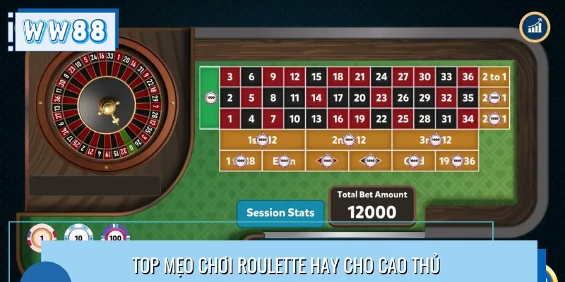 Cần nắm một số mẹo chơi Roulette hay từ cao thủ