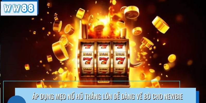 Áp dụng mẹo nổ hũ thắng lớn dễ dàng về bờ cho newbie