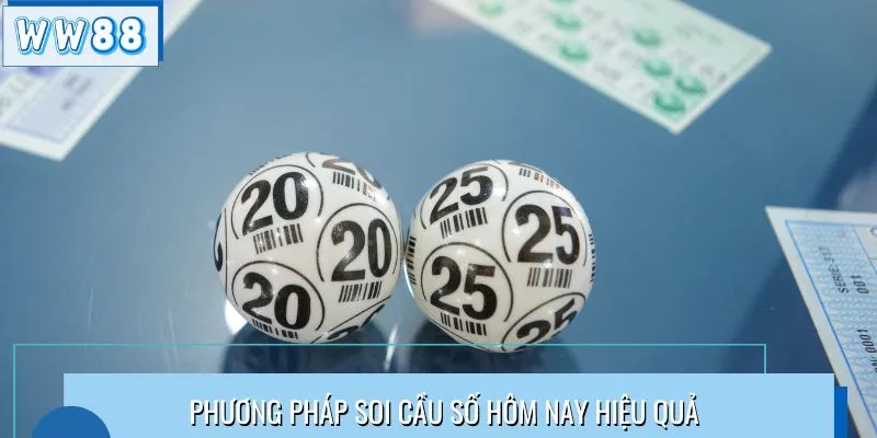 Phương pháp soi cầu số hôm nay hiệu quả