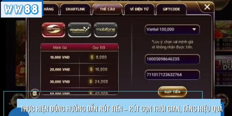 Thực hiện đúng hướng dẫn rút tiền – Rút gọn thời gian, tăng hiệu quả