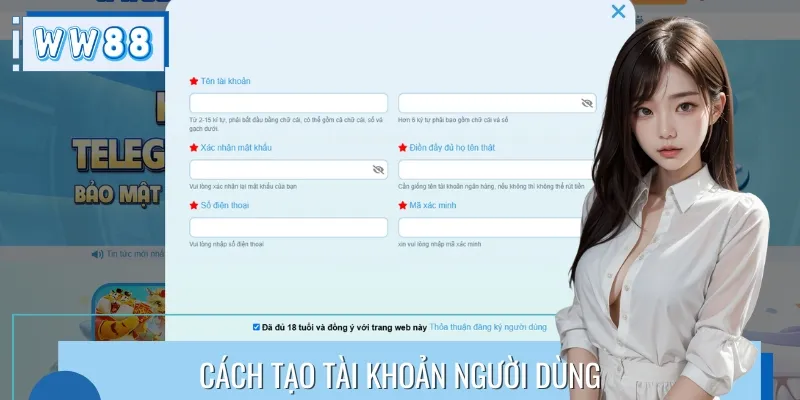 Đăng ký tài khoản nhanh chóng chỉ với vài bước đơn giản cho Newbie